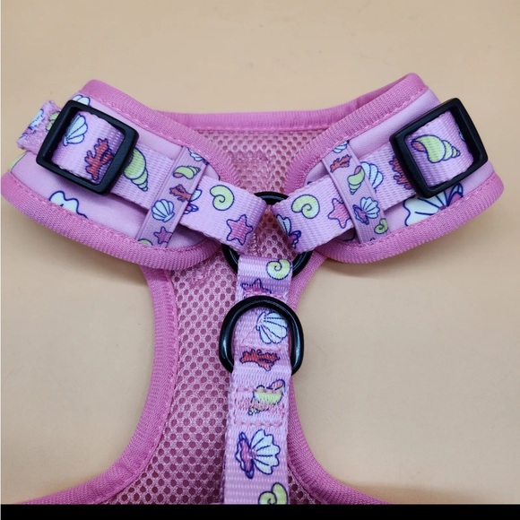 NEW Sassy Woof adjustable dog harness size large with seashells - Picture 2 of 10